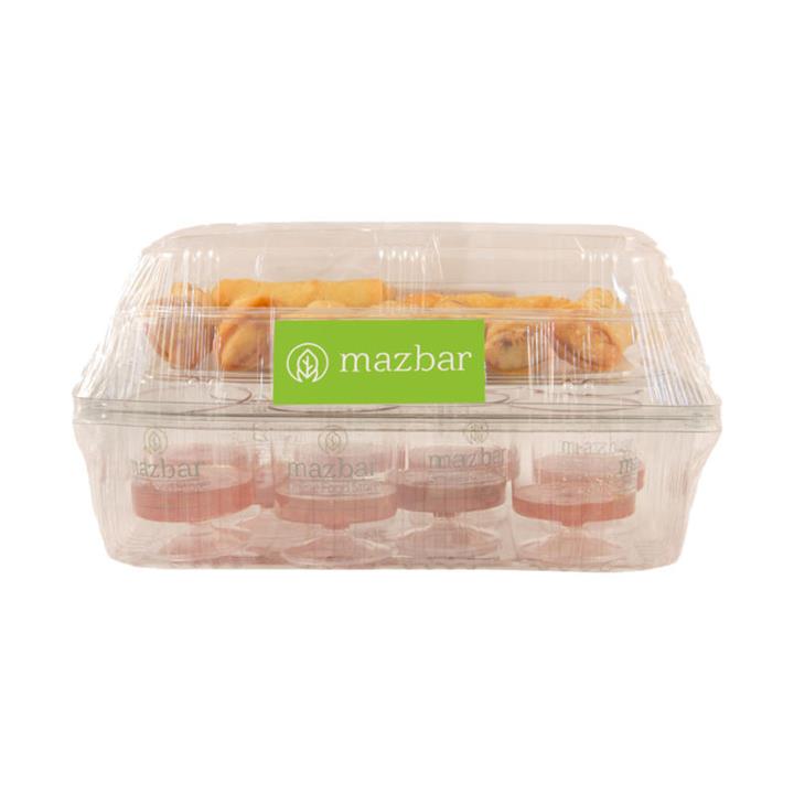 اسپرینگ رول گوشت با سس مزبار بسته 9 عددی